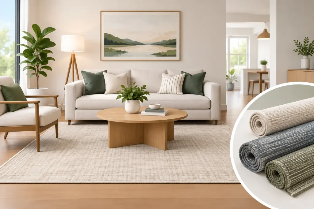 Rug Rental for Home Staging That Sells the Room